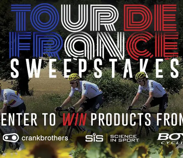 Tour de France Sweepstakes 2018