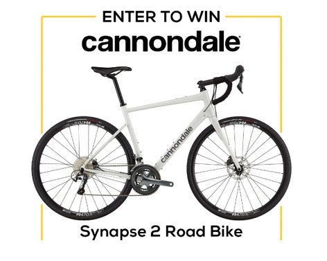 Tour de Sun & Ski Sweepstakes  - Win A $1,800 Cannondale Road Bike