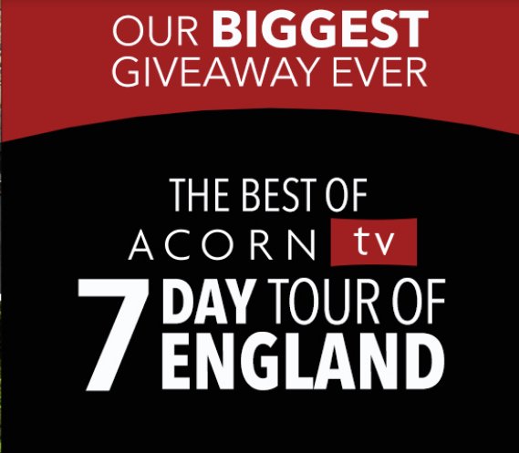 Tour of England Sweepstakes