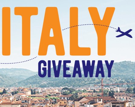 Tour Of Italy Giveaway