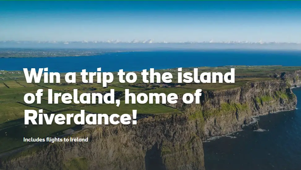 Tourism Ireland's Trip To The Island Of Ireland Giveaway – Win A Free Vacation For 2 To The Island Of Ireland