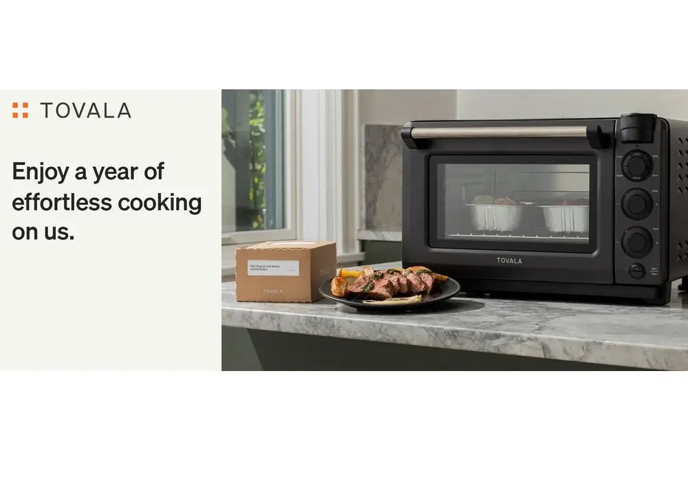 Tovala Holiday Sweepstakes - Win A Tovala Oven & A Year Supply Of Tovala Meals