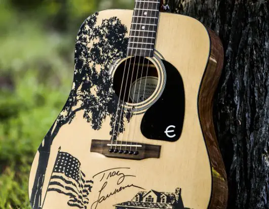 Tracy Lawrence Signed Guitar Giveaway