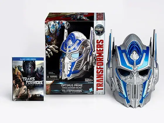 Transformers: The Last Knight Bluray and Helmet Sweepstakes