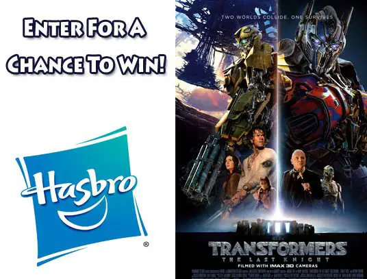 Transformers: The Last Knight Hasbro Prize Pack Giveaway