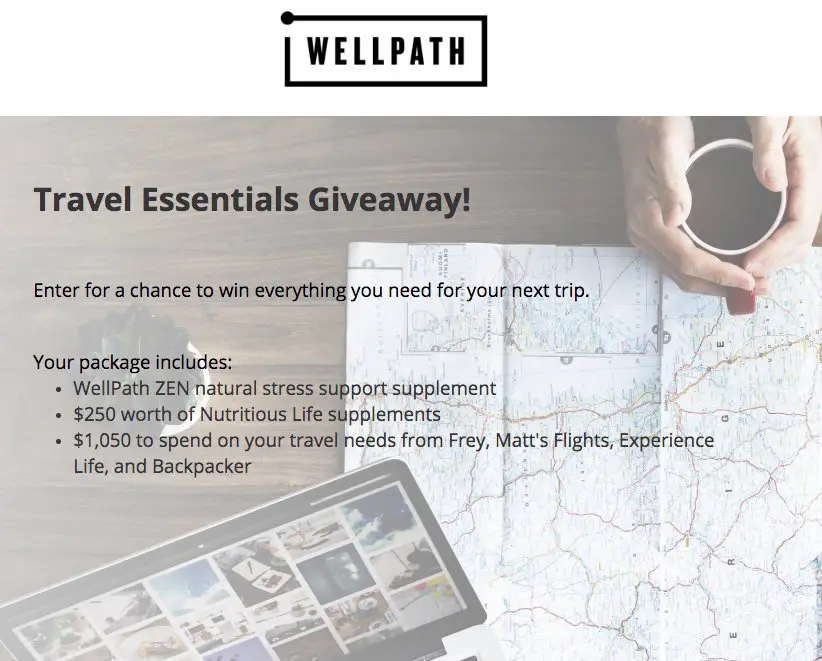 Travel Essentials Giveaway