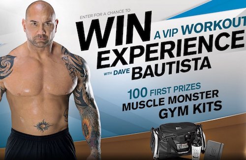 Travel and Train With Dave Bautista!