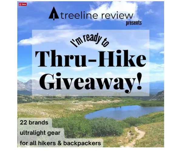 Treeline Review Ready To Thru-Hike Giveaway