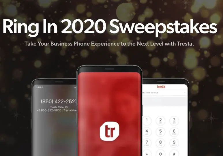 Tresta Ring In 2020 Sweepstakes