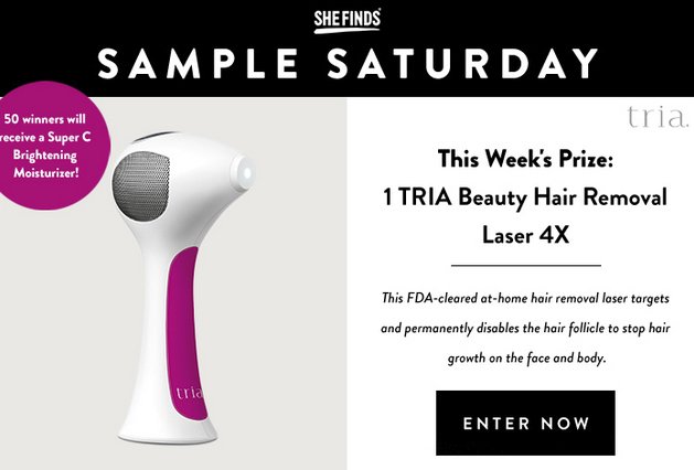 Tria Beauty Hair Removal Laser 4X Sweepstakes (50)