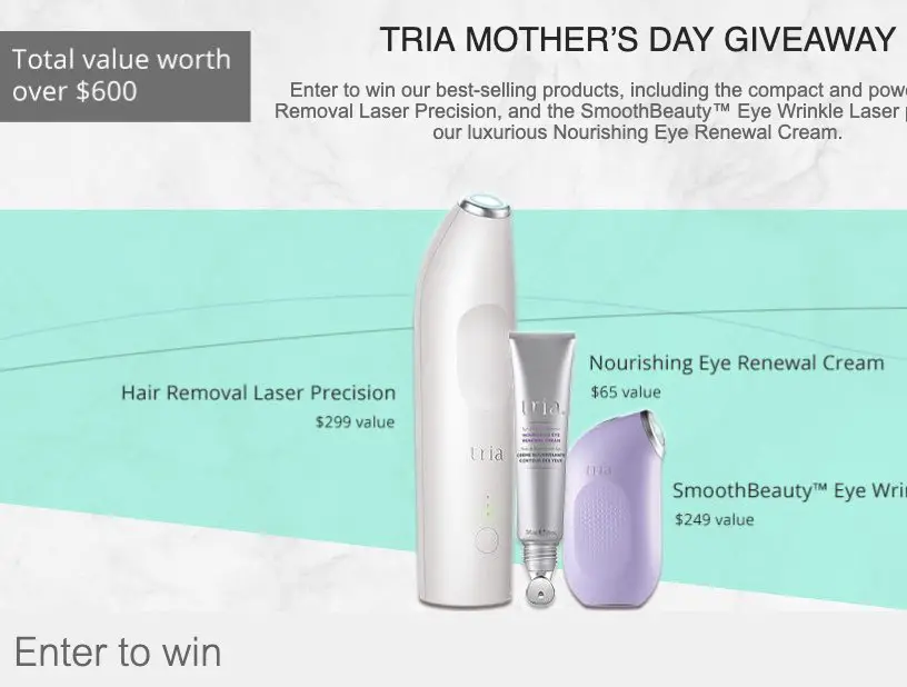 Tria Mother's Day Giveaway