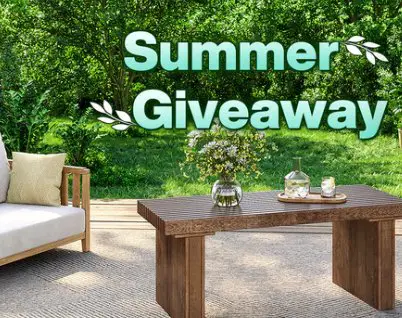 Tribesigns Summer Giveaway - Win 1 of 3 Coffee Tables