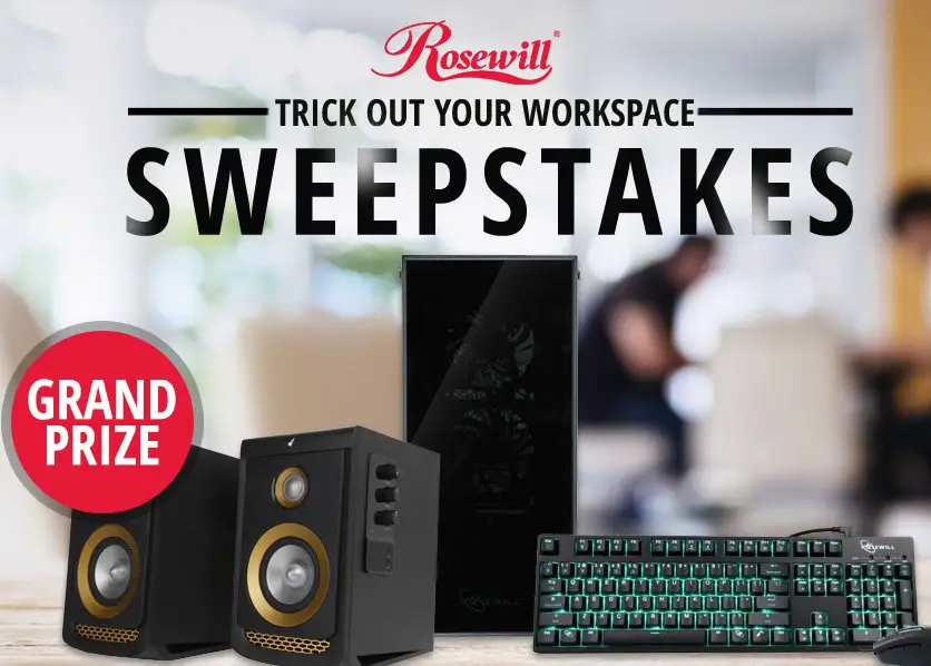 Trick Out Your Workspace Sweepstakes