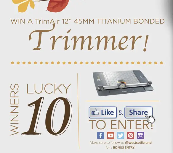 Trimmer Sweepstakes
