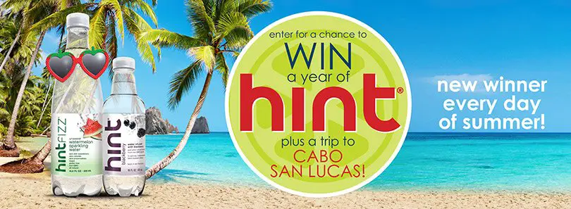 Trip to Cabo San Lucas + Year Worth of Water x 100 Winners!