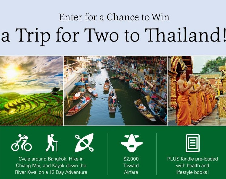 Trip for 2 to Thailand