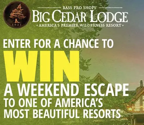 Trip for 4 to Big Cedar Lodge