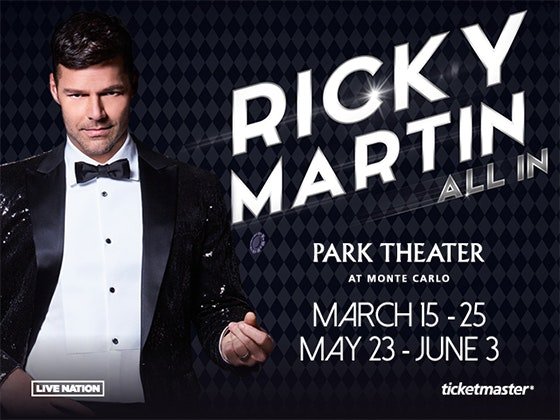 Trip for Two to See Ricky Martin Live in Las Vegas Sweepstakes