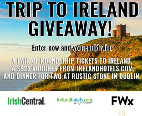 Trip To Ireland Sweepstakes