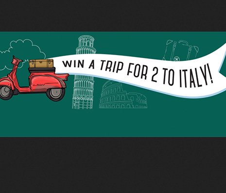 Trip to Italy Sweepstakes