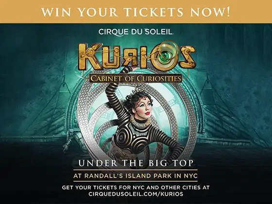 Trip to see KURIOS by Cirque du Soleil in NYC!