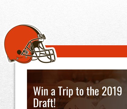 Trip To The 2019 NFL Draft Sweepstakes