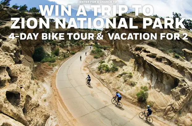 Trip to Zion National Park Sweepstakes