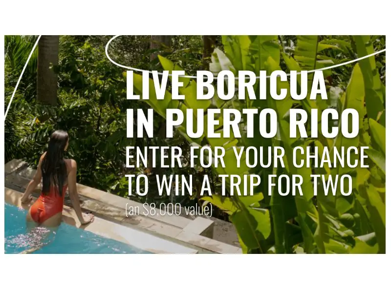 TripAdvisor Discover Puerto Rico Sweepstakes - Win A Trip For 2 To Puerto Rico