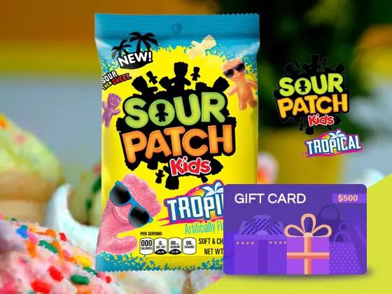 Tropical Candy & $500 Gift Card!