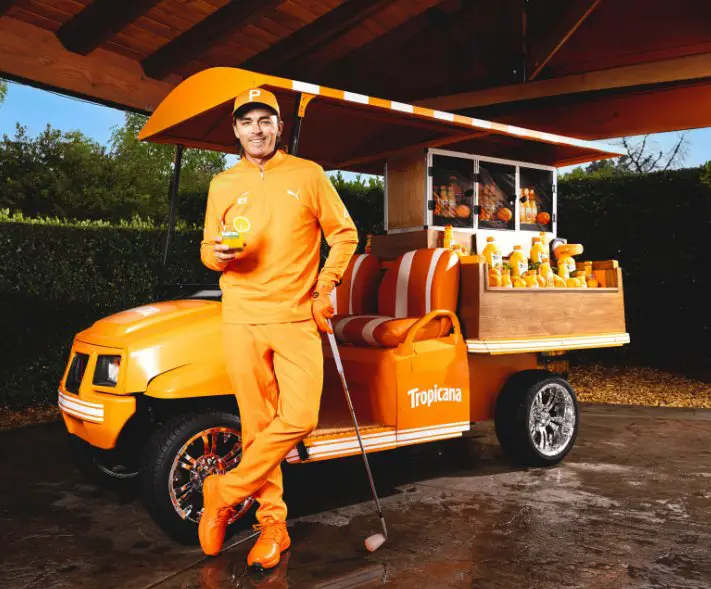 Tropicana + Rickie Fowler Sweepstakes – Win a Beverage Cart + $4,200 Cash