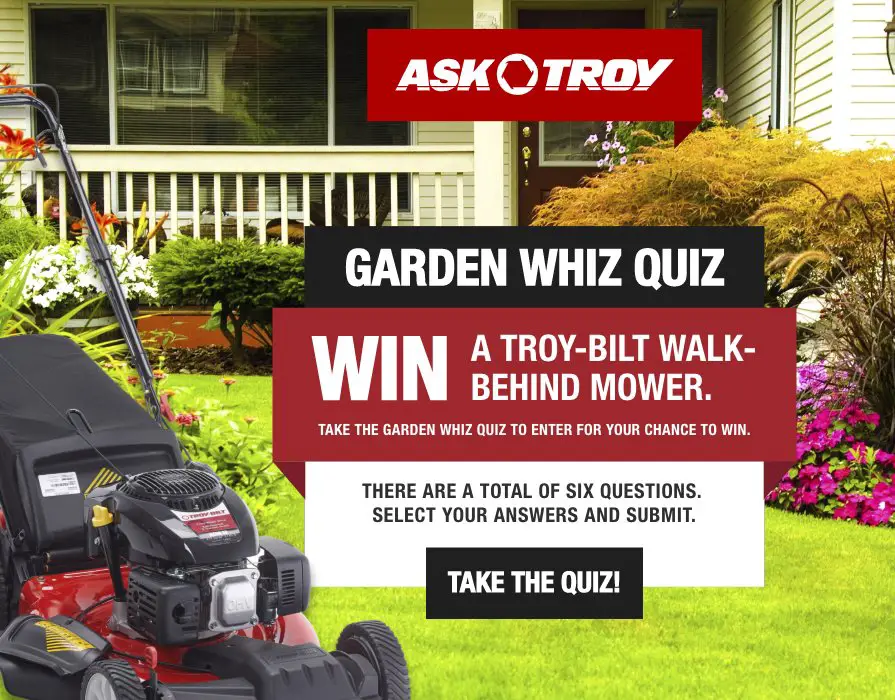 Troybilt Quiz Contest
