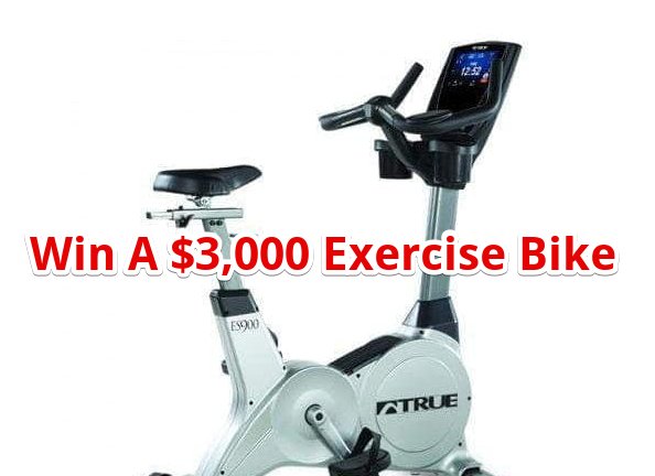 TRUE Fitness Upright Bike Giveaway - Win A $3,000 Exercise Bike