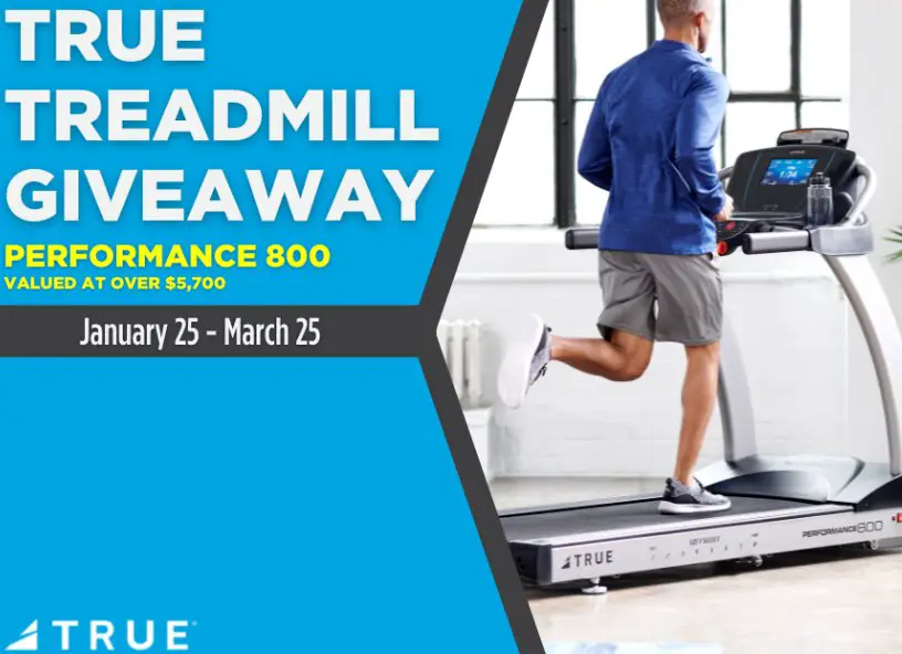 TRUE Treadmill Giveaway - Win A $5,800 Treadmill