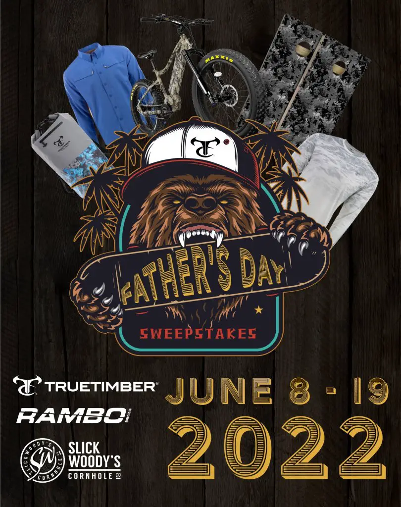 Truetimber Ultimate Father's Day Sweepstakes Win An Electric Bike