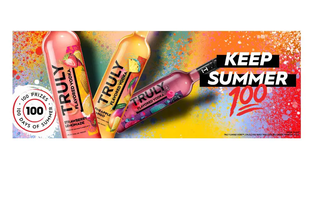 Truly Vodka Keep Summer 100 Instant Win Game - Win A Cooler Bag With Speakers, Headphones & More