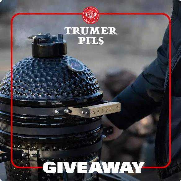 TRUMER Pils 2023 Giveaway - Win A 13” Kamado Grill