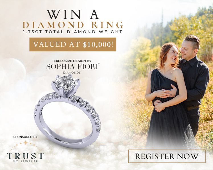 Trust My Jeweler $10,000 August Diamond Ring Giveaway - Win A Diamond Ring