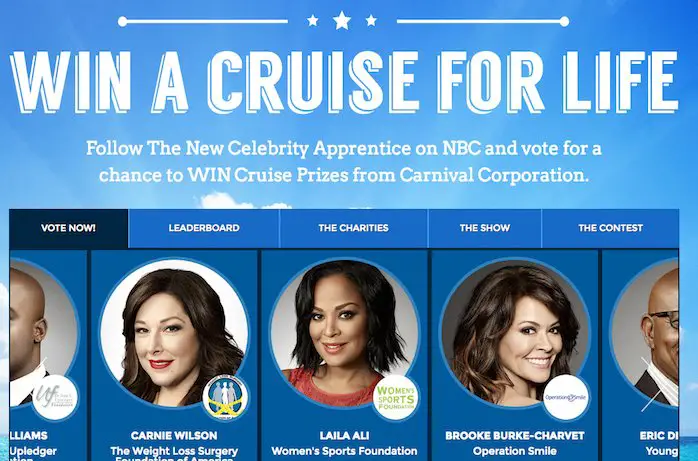 Try the Celebrity Apprentice Cruise Challenge