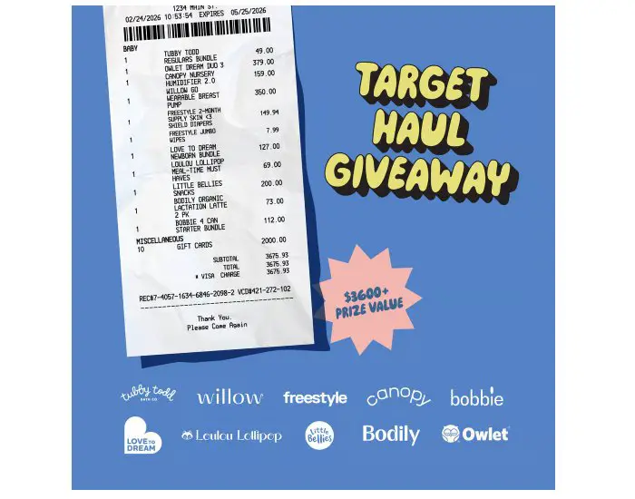 Tubby Todd Bath Fall Baby Shower Giveaway - Win Target Gift Cards, Baby Products & More