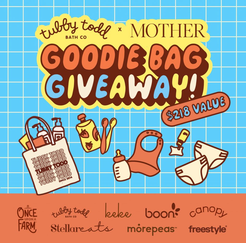 Tubby Todd Mother Goodie Bag Sweepstakes – Win An Amazing Bundle From Top Brands (10 Winners)