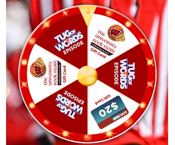 Tug of Words Instant Win Sweepstakes - Win Badgers Game Tickets, Gift Cards and More