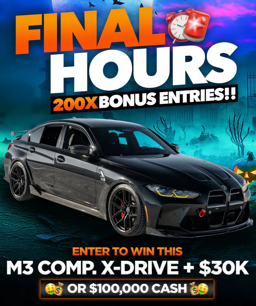 Tuner BMW M3 Sweepstakes – Win A G80 BMW M3 Competition X-Drive