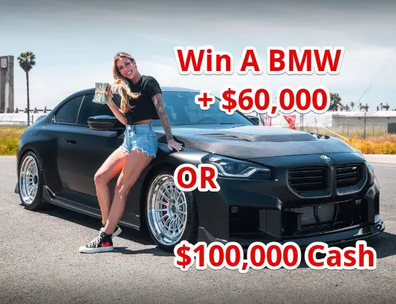 Tuner Cult BMW Car Giveaway – Win A BMW M2 + $60,000 Cash Or $100,000 Cash
