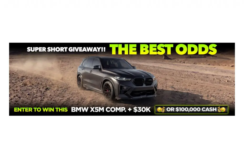 Tuner Cult TCG#92 Giveaway - Win A BMW X5M Competition & $30,000