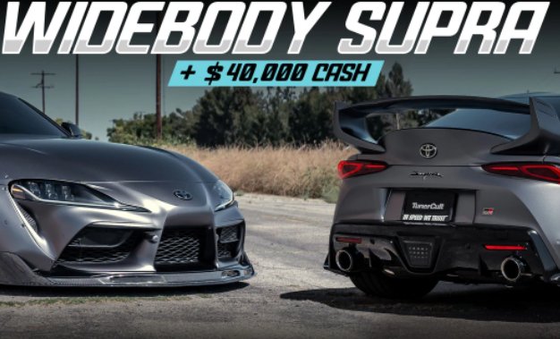 Tuner Cult TCG32 Supra Sweepstakes - Win A $70,000 Custom Toyota Supra + $40,000 Cash