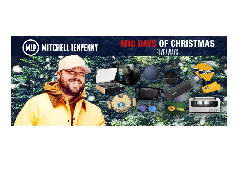 Tunespeak M10 Days of Christmas Giveaways 2023 - Win A Pizza Oven, Hockey Game Tickets And More