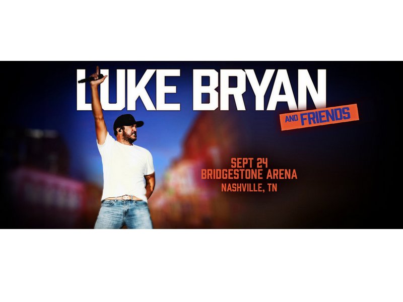 Tunespeak Sweepstakes - Win A Flyaway To See Luke Bryan At Bridgestone Arena In Nashville, TN