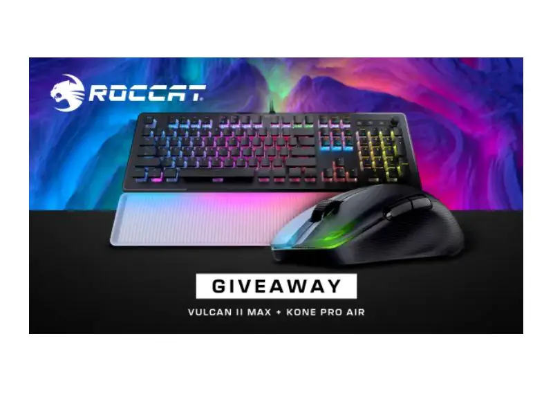 Turtle Beach Roccat September Monthly Giveaway - Win A Gaming Mouse & Keyboard