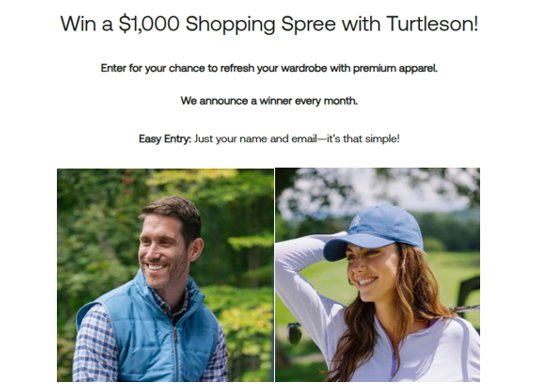 Turtleson $1,000 Shopping Spree Giveaway - $1,000 Gift Card {12 Winners}