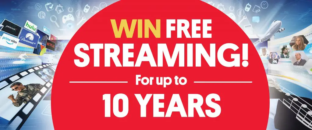 TV Insider Magazine Free Streaming Sweepstakes - Win 10 Years Of Free TV Streaming Services